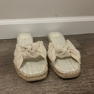 Dolce Vita Benicia Espadrille Knotted Slides